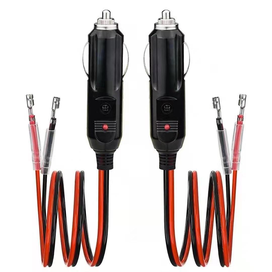 

12-24V Universal Car Cigarette Lighter with Bakelite ABS, 30CM Wire & Bullet Terminal