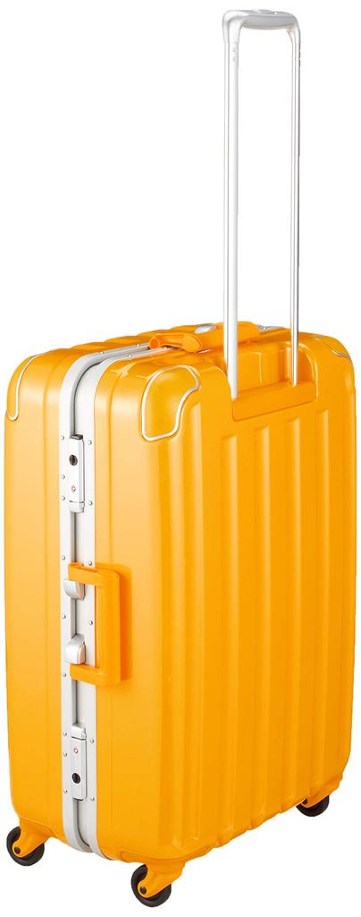 Kufr Sifre GREEN WORKS s pevným rámem s kolečky s maznicemi, GRE1043-59, 63 l, 59 cm, 4,4 kg, metalická žlutá