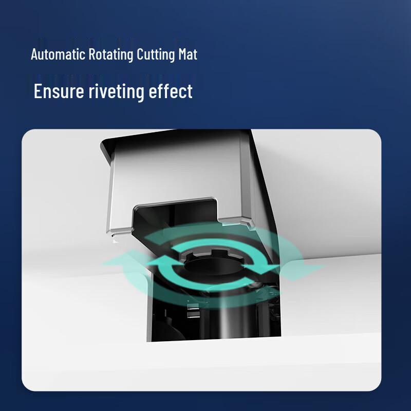 Deli 60mm Automatic Electric Accounting Binding Machine CN plug (adapter included)