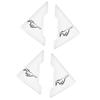 4PCS Silicone Car Badge Door Corner Cover Bumper Crash Scratch Protector For Ford Mondeo Fusion Explorer Escape Shelby Edge Kuga