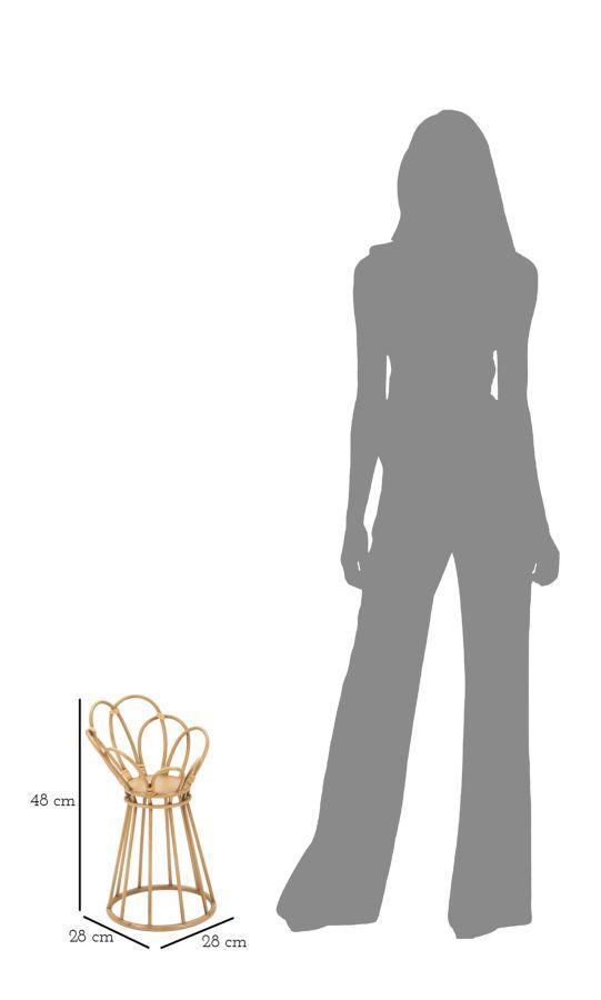 Vase Holder Panama Tower Cm Ø 28X48