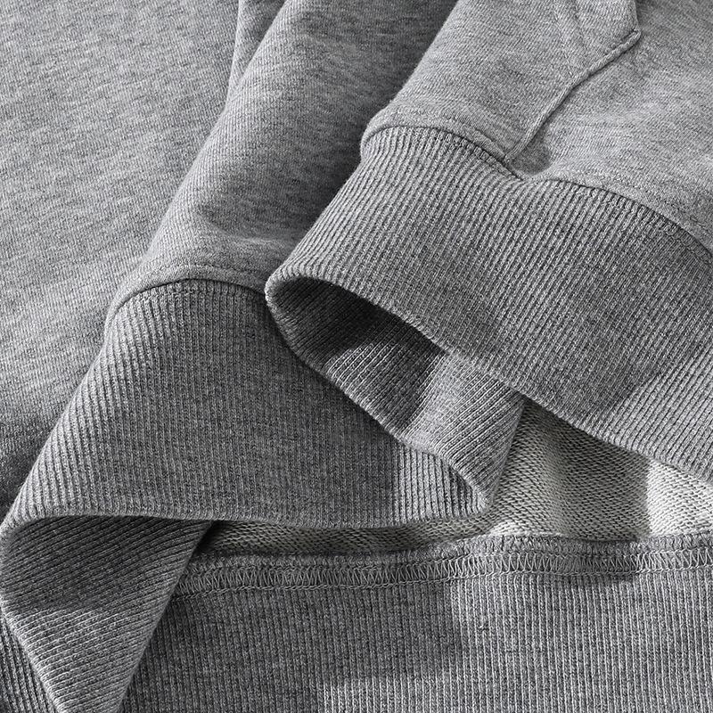 Unisex American Style Heavyweight Cotton Hoodie - Autumn/Winter, Plus Size