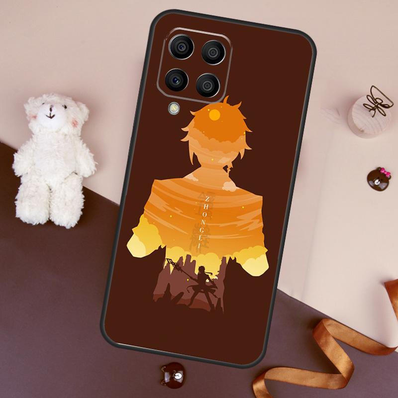 zhongli genshin impact Case For Samsung Galaxy M11 M31 M21 M53 M13 M32 M52 M15 M35 M55 M14 M34 M54 M06 M16 M36 M56