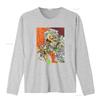 Pushead Vintage The Wave T Shirt vintage Washed Soft Versatile homme Stretched Unisex fashion Top For Everyday Wear streetwear
