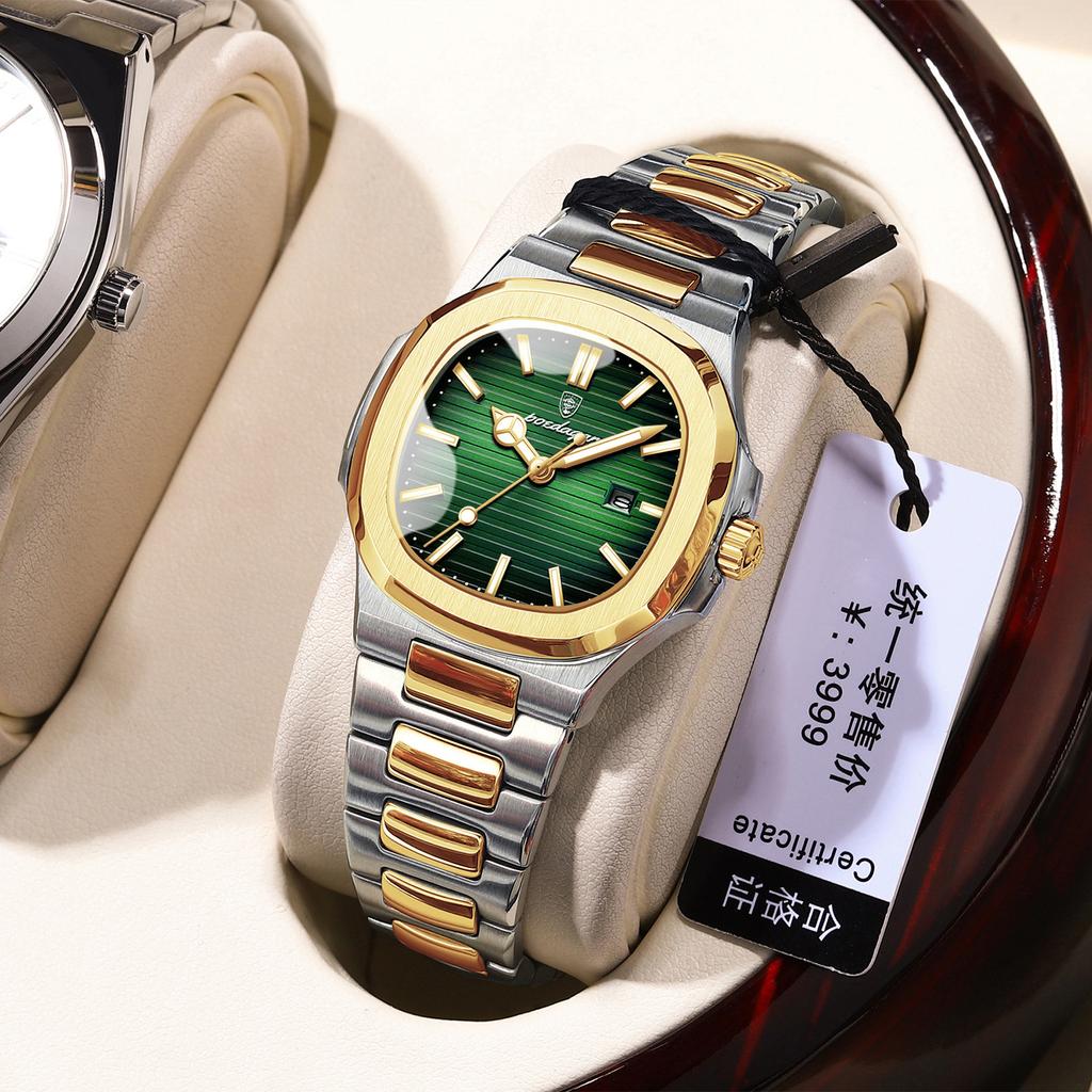 Luxe Dameshorloge Ultra-dun Lichtgevend Kwarts Horloge