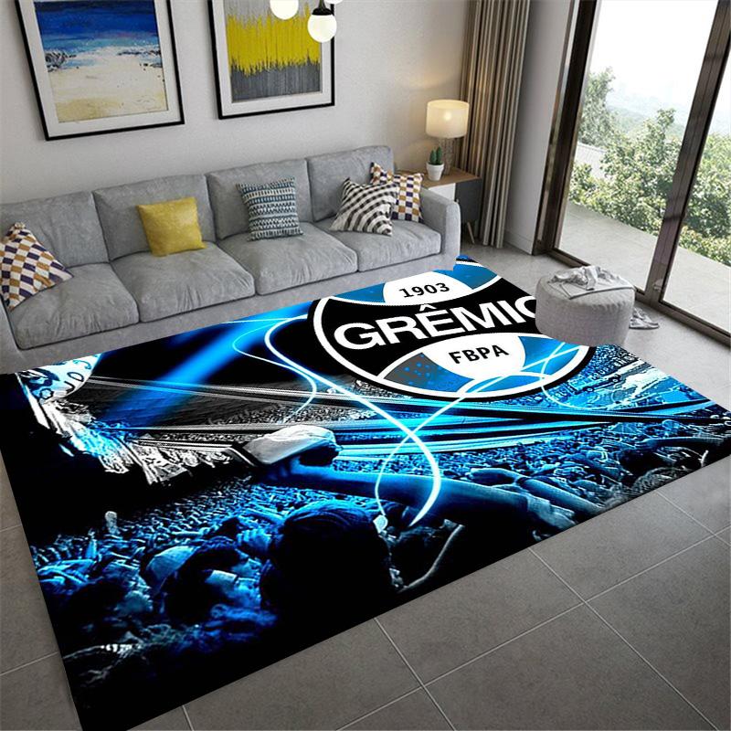 Gremio-RS Logo Carpet Rug for Living Room Bedroom Home Sofa Decoration,Kids play Non-slip Floor Mat