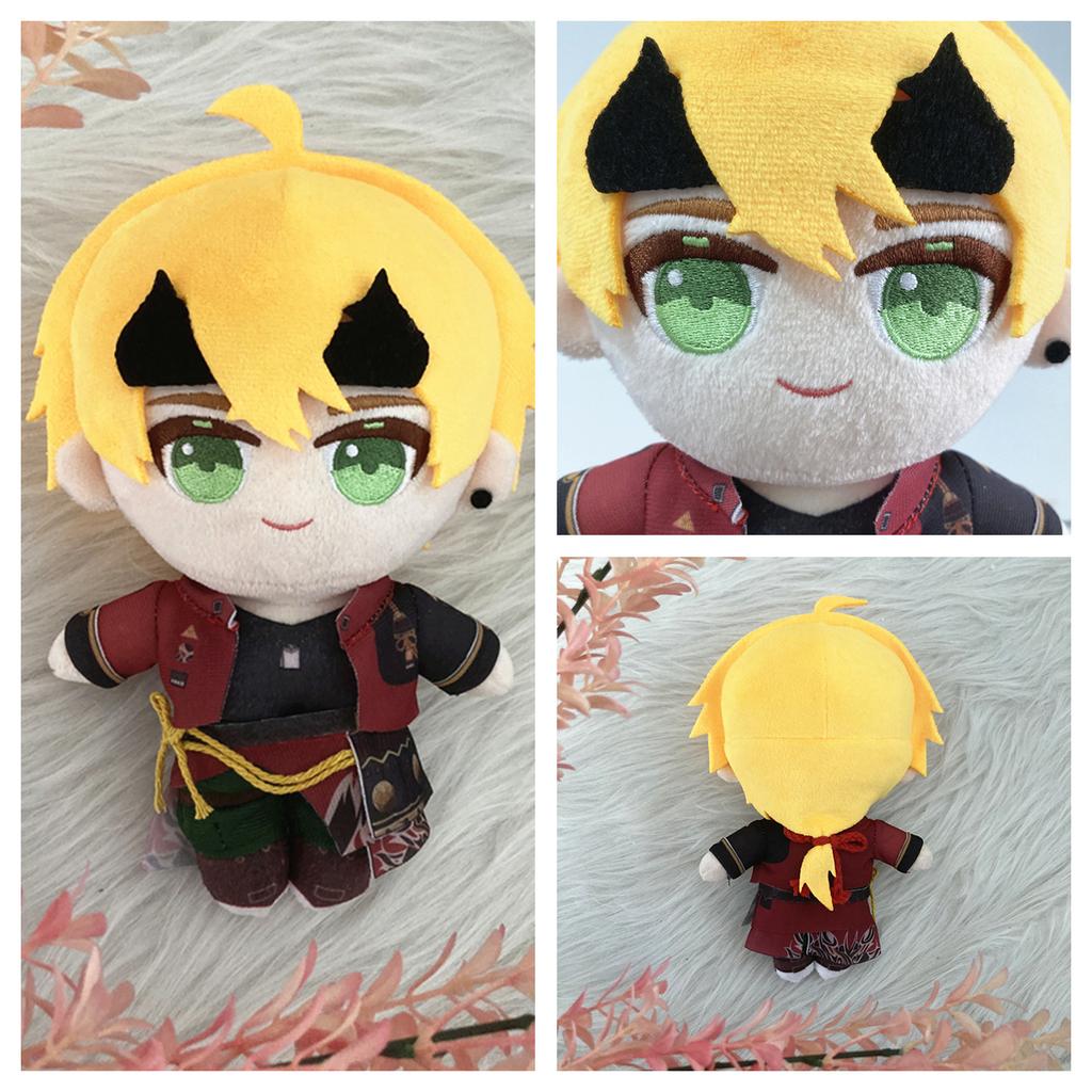 Schnelle Lieferung 20cm Genshin Impact Ayato Sayu Puppe Stofftier Anime Plüschtier Kazuha Yae Miko Scaramouche Cosplay Requisiten Plüschtiere