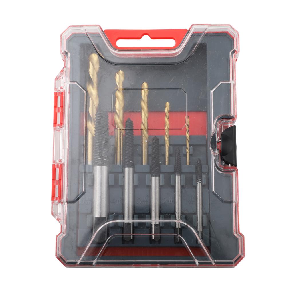 For DIY Repairs Spiral Flute Removers Drill Bit Set For DIY Projects Broken Screw Removal Tool Kit Power Tool Accessory