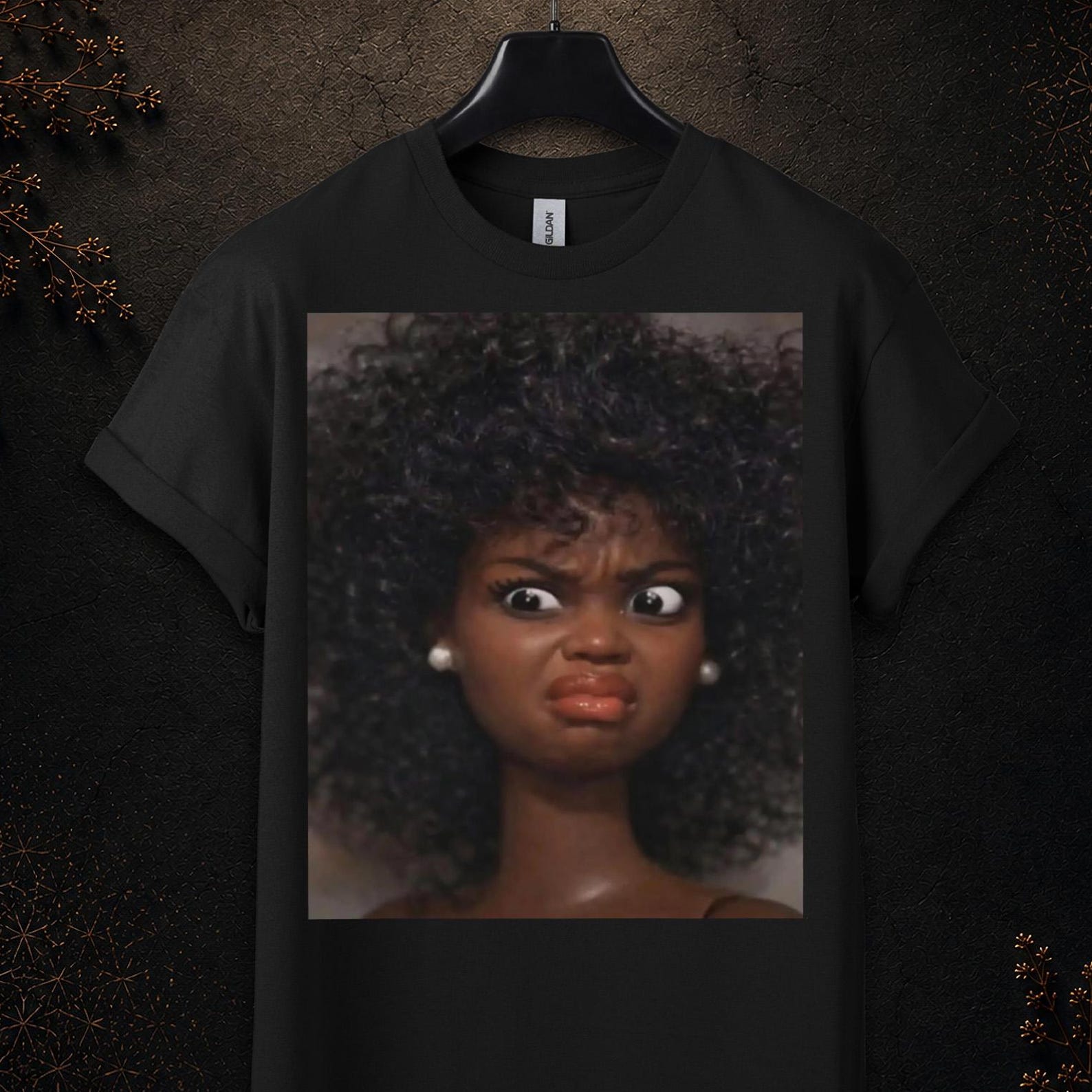 Doll Face Meme Shirt, Funny Cursed Unhinged Humor Tee, Dark Humor Shirt, Doll Meme Shirt,Unwearable Shirts 4XL