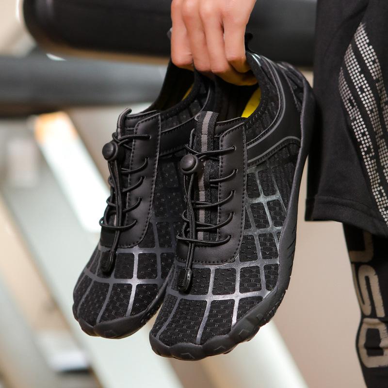 Outdoor men's and women's creek walking beach shoes non-slip quick-drying swimming shoes fishing five-finger wading shoes indoor fitness shoes