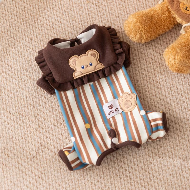 Pet Dog Winter Warm Four-Legged Bodysuit Small Breeds Like Bichon Frise West Highland Terrier