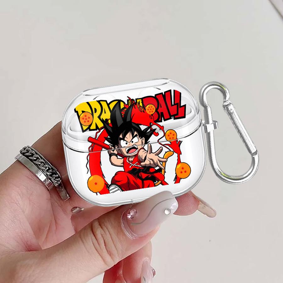 

DragonS Balls Cute Clear Earphone Cases Cover With Hook Case For Samsung Galaxy Buds 4 Pro 2Pro 2 4Pro 3 FE Live 3Pro Buds 4 Pro