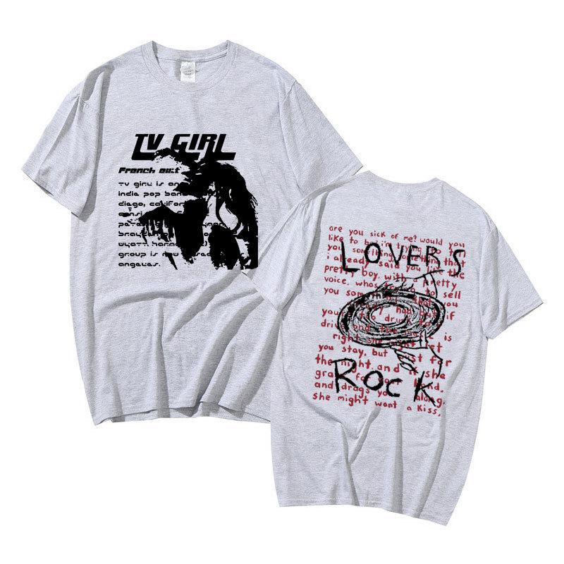 Tv Girl Lovers Rock Song Graphic T Shirt French Exit Album P S