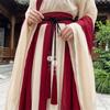 Vintage Handwoven Hanfu Waist Tie Belt Chinese Style Traditional Tassel Waist Cord Ping An Pendant Waist Rope for Men Women