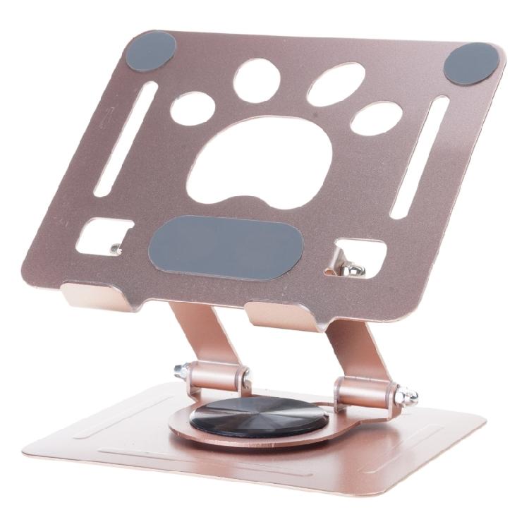 Adjustable Laptop Stand for Desk Metal Foldable Laptop Risers Portable Laptop Holder Mount Cooling Computer Notebook золотой