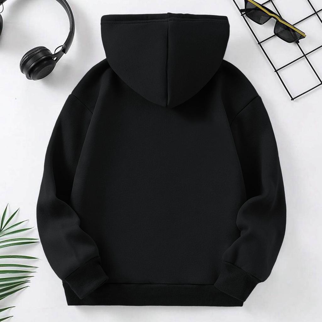 Kids Halloween Printed Hoodie, Loose Fit Casual Pullover for Boys Girls