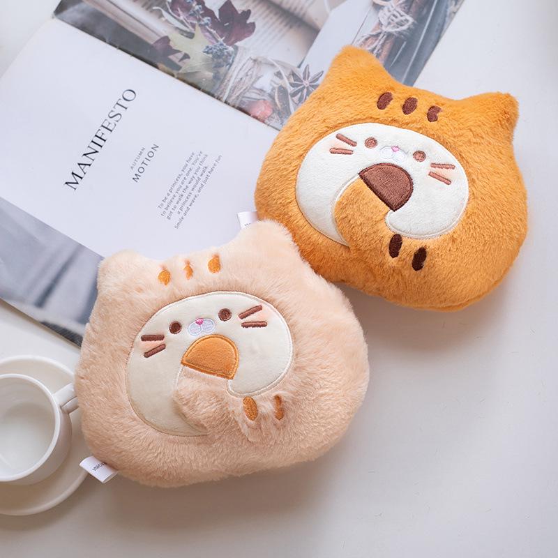 Adorable Cartoon Cat Cookie Plush Toy - Children's Pillow & Home Decoration Doll