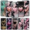 Colored Love Heart Printed Case For Realme C67 C63 C55 C53 C35 C25 C21 GT 2 3 5 6 10 11 12 13 Pro Plus 5G Soft TPU Phone Cover
