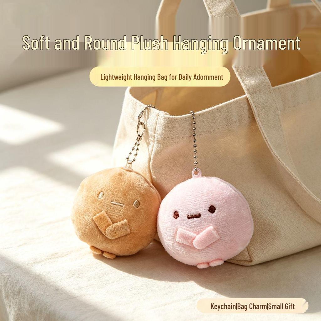 Japanese Cute Corner Creatures Mini Plush Sandbag Doll Ornament Pendant Gift