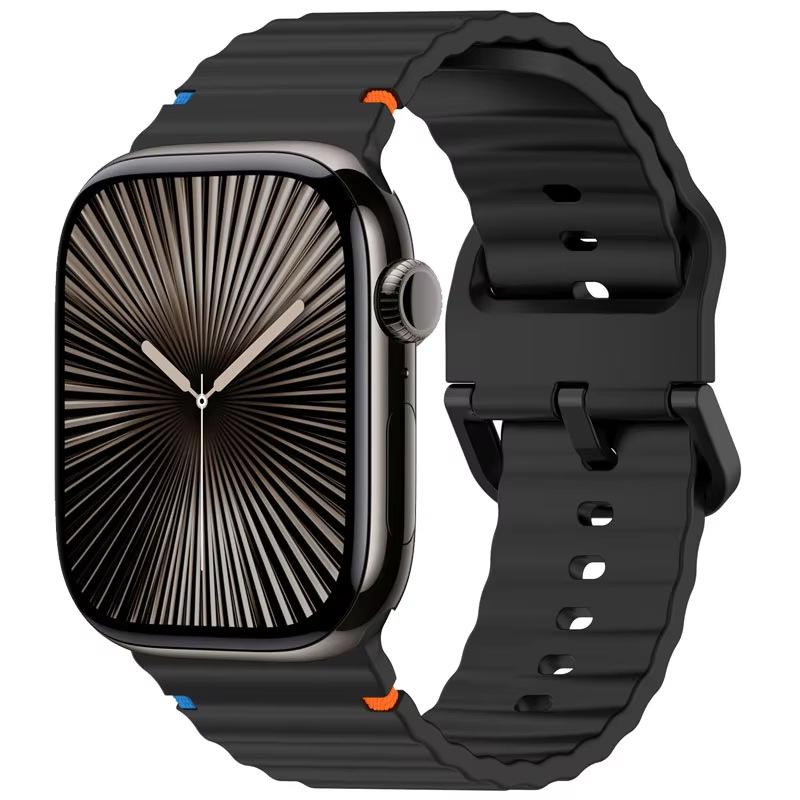 

Силиконовый ремешок Apple iWatch 11 Ultra Wave с цветными точками 42/43/45/46/49mm