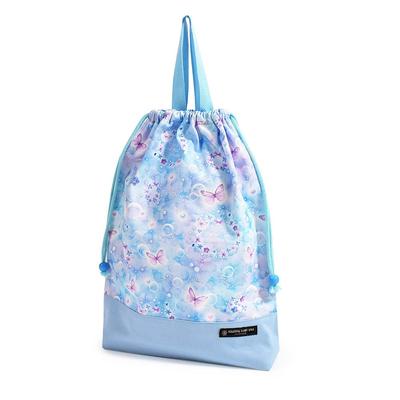 SACOLA GRANDE COLORIDA ESTILO DOCE COM CORDÃO PARA GINÁSIO PARA PARA ESCOLA PRIMÁRIA Troca de Roupa Borboleta Luar N3385300 Roupas, Meninas, Estudantes,