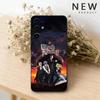 Anime B-Black B-Butler Phone Case For Samsung S26,25,24,23,22,21,20,30,Ultra,Plus,Fe,Lite Black Shell