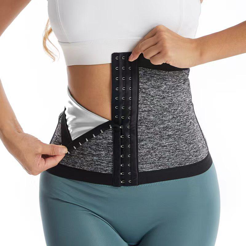 Damen Sauna Schwitzgürtel Fitnessgürtel für Yoga und Sport