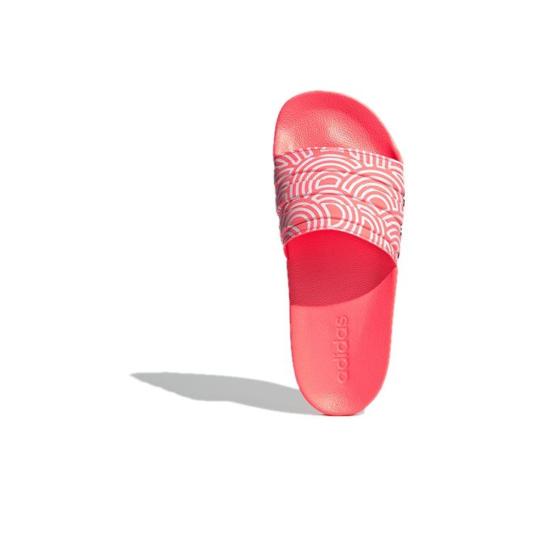 adidas Adilette Shower Comfortable Durable Rubber Sole Slide Sandals Women Sandals Pink White FX1199
