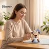 Decorative Ice Cream Cup Holder Animal Pint Holder, 3D Printed with Handle, Keeps Hands Warm, Leak-Proof Container Starden