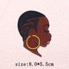 Black Girl Embroidery Patch Iron On Patches For Clothing Black Girl Magic Patches On Clothes DIY Sewing Ironing Patch Applique