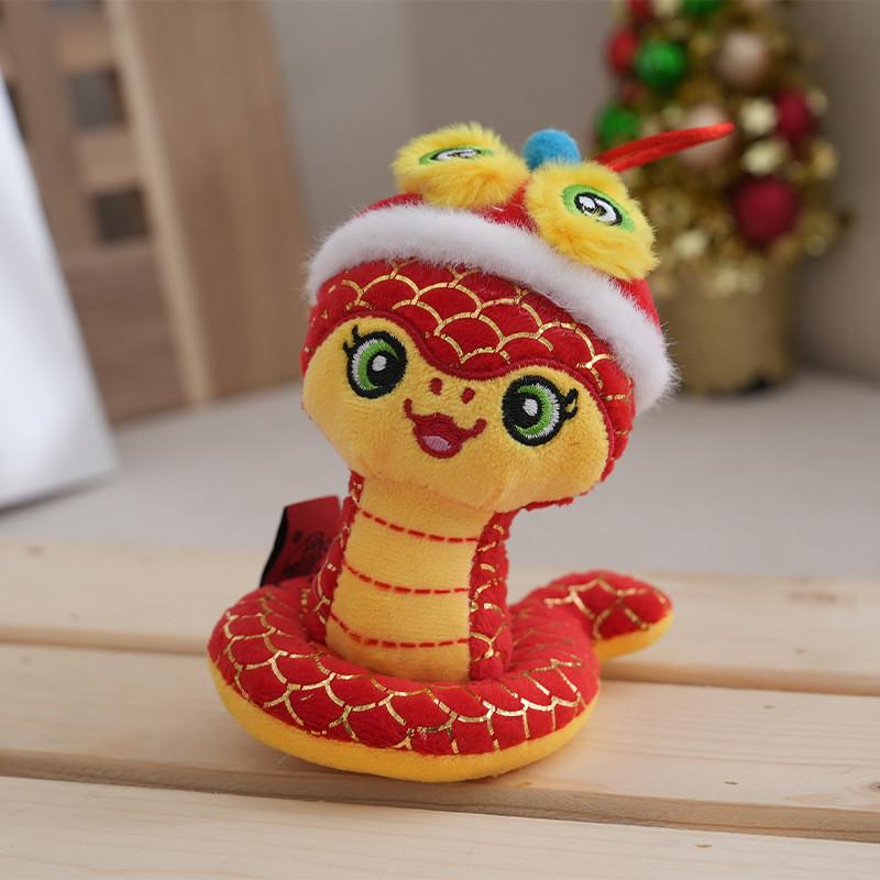 

Стильная плюшевая фигурка Змеи 13 см Идеально подходит для новогодних подарков и праздничного декора