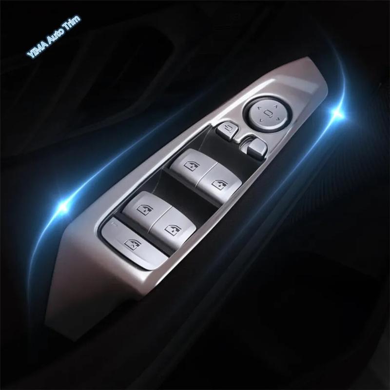 Inner Door Handle Bowl / Window Lift Button / Central Control Dashboard Accessories Cover Trim For BMW 3 Series G20 - 2024