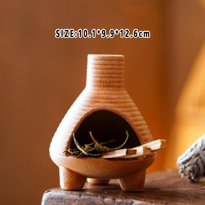 1pc Saint Sandalwood Sticks Holder Ceramic Incense Burner Living Room Gift Yoga Incense Sage Burner Home Decor