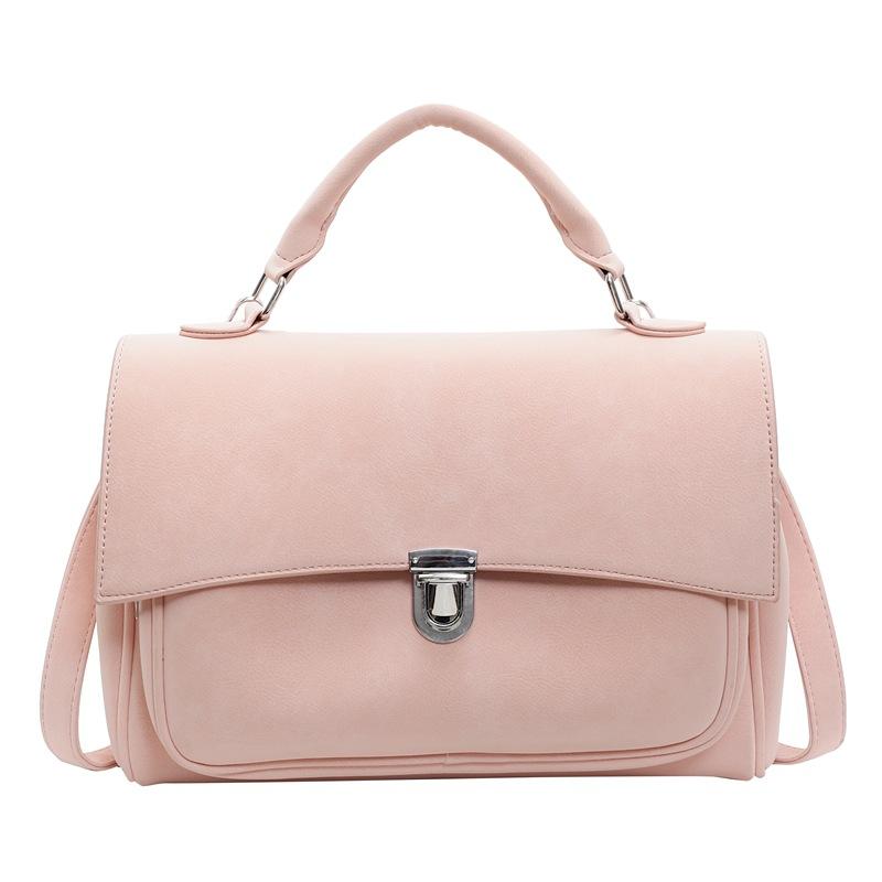 Casual Matte Briefcase Bag Female Versatile Mailman New Trendy Fashion Backpack Versatile Handbag