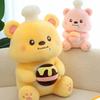 Bear Chef Plush Stuffed Toy Honey Pot Decoration  Prop Children Birthday Present