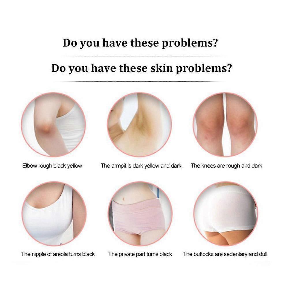 Underarm Whitening Cream Brightening Cream for Armpits Knees Elbows & Sensitive Private Areas, Dark Spot Corrector, Natural Formula