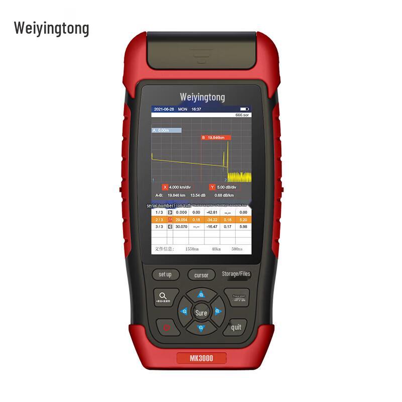 WeiYingTong MK3000 Dual-Wavelength OTDR Fiber Tester