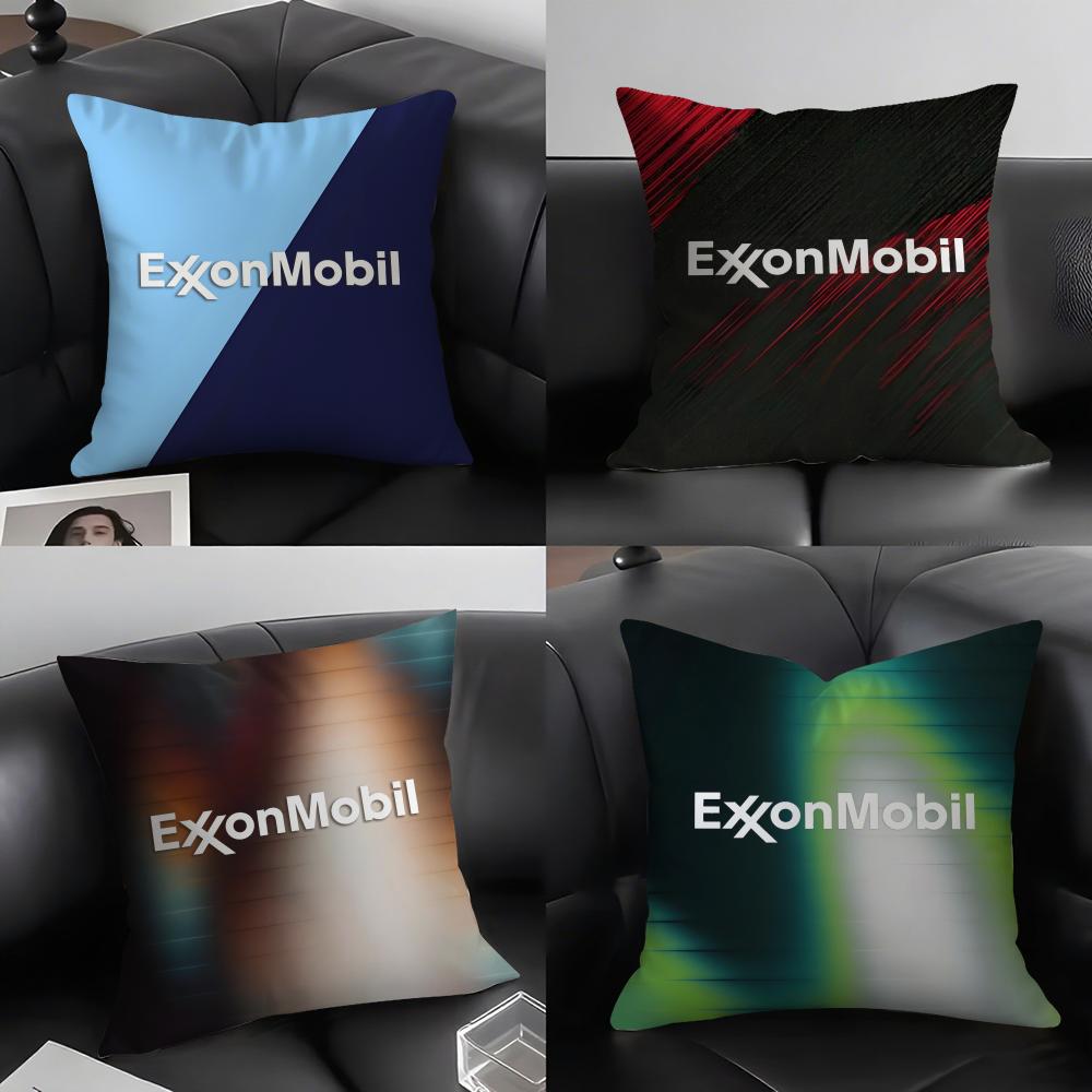 Luxury EExxonS MMobil Cushion Cover Pillowcase Ultra Soft Skin Friendly Fabric Cloud Like Comfort Concealed Zipper