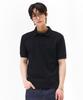 CHASECULT Unisex Cool Pique Collared T-Shirt - Black