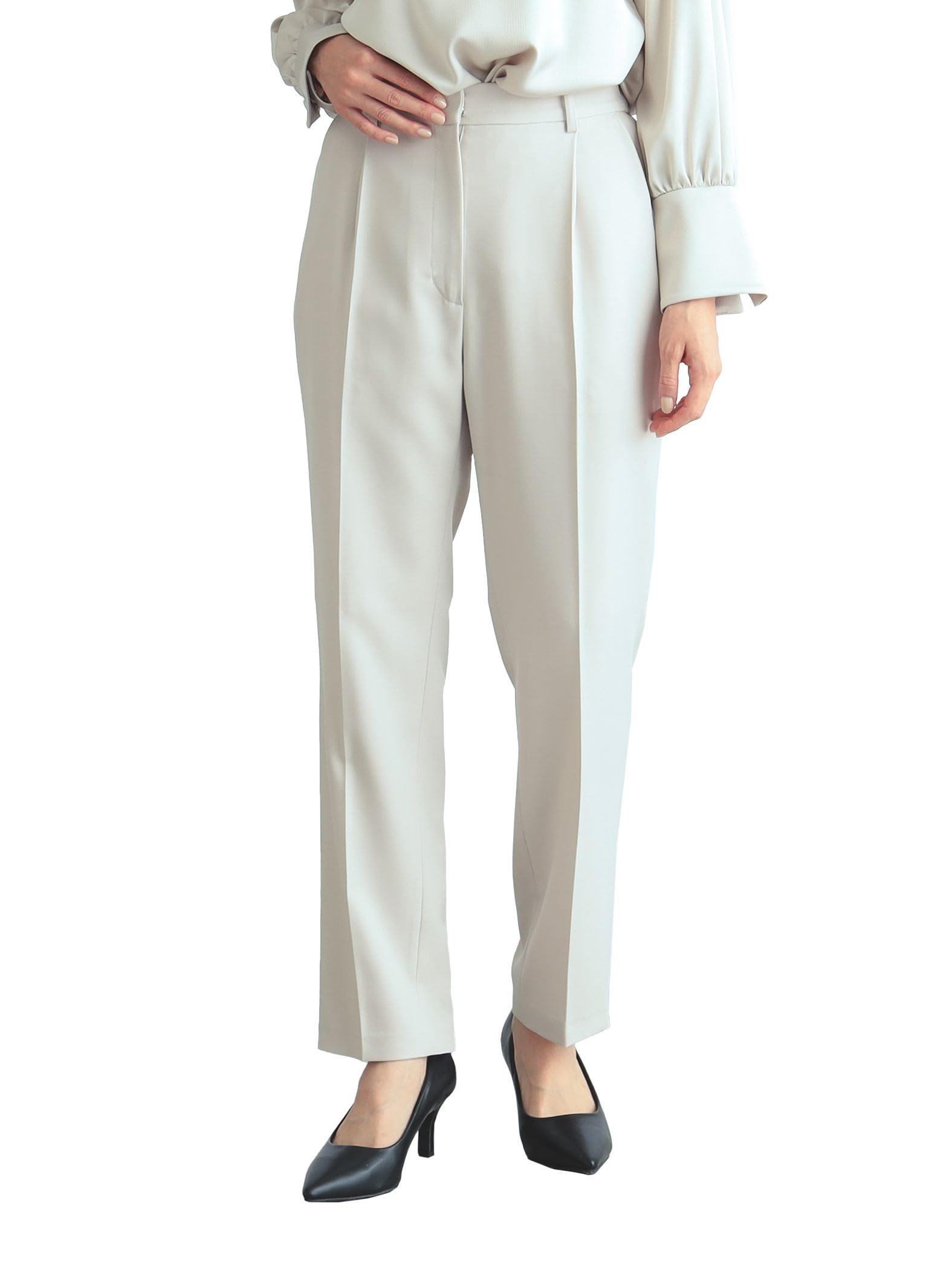 

B:MING LIFE STORE by BEAMS/Pants B:MING by BEAMS Center Press Pants Women s Beige Medium