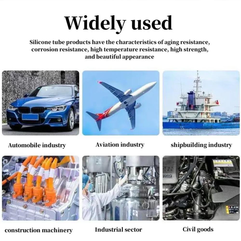 ID30-100mm Black Blue Silicone Steel Wire Hose Intercooler Hose Water Radiator Tube Car Turbo Intake Pipe Rubber Hose Joiner