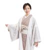 [Ookini] [Fuuka] Lace Haori Long Haori All-over Lace Kimono Flower Lace Lace Coat Women's Free Size Floral Pattern Haori Kimono Coat Dust Cover