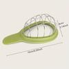 1pc stainless steel avocado cutting set, used for slicing, core digging, and core removal, multifunctional kitchen tool
