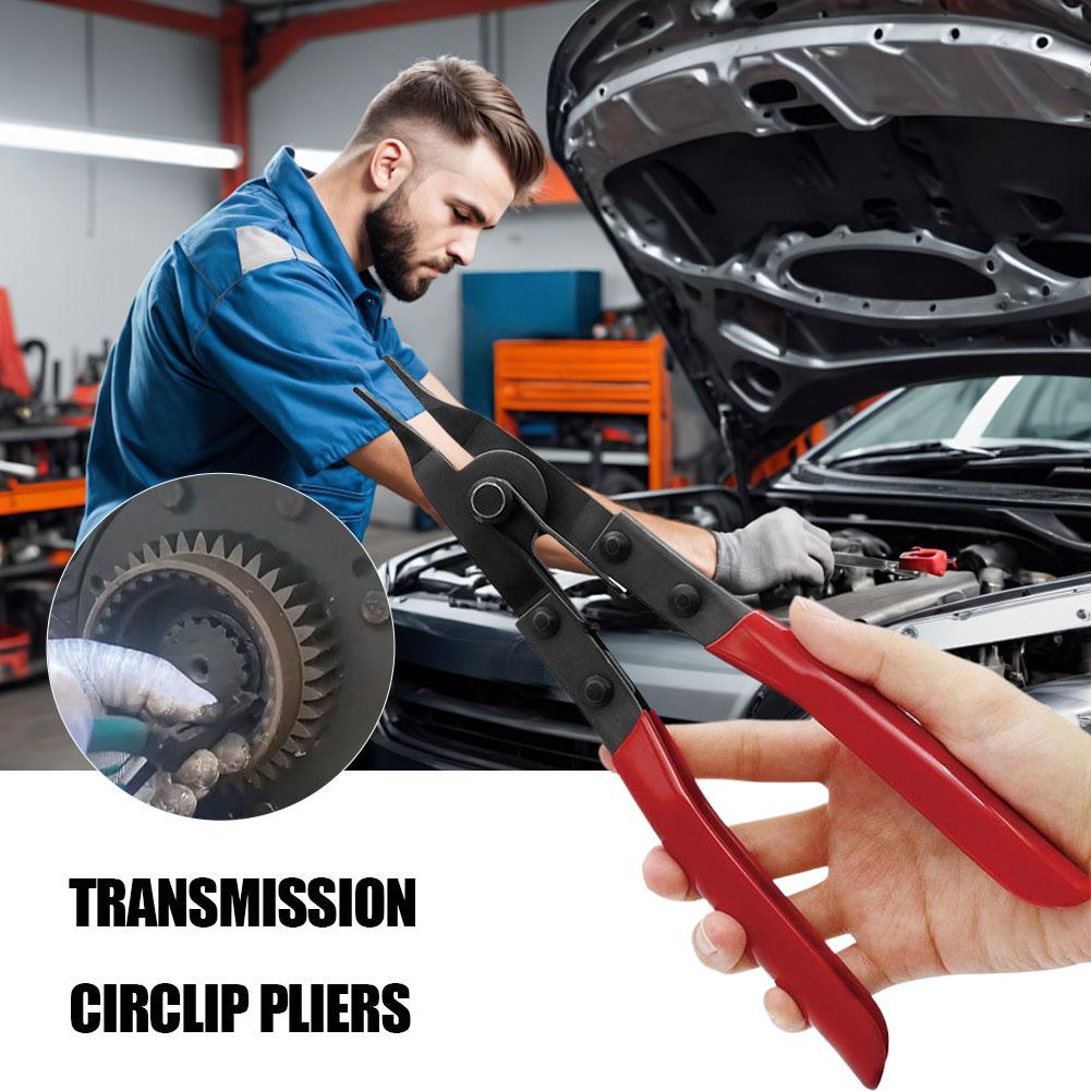 Auto Automatic Transmission Repair Flat Rim Pliers Circlip Pliers Flat Jaw Plier Flat Head Retaining Ring Pliers Tool
