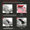 1 pz Adesivo Protettivo per Serbatoio Moto Decalcomania a Lisca di Pesce Accessori Decorativi per Styling Moto