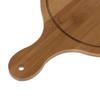 Neu 7/8/9 Zoll Langlebiges Rundes Holz-Pizza-Servierbrett Backschieber Schneidebrett Pizzaform Küchenzubehör Pizzablech