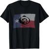 Howdy Folks State Fair Texas Cowboy Texas Flag T-Shirt