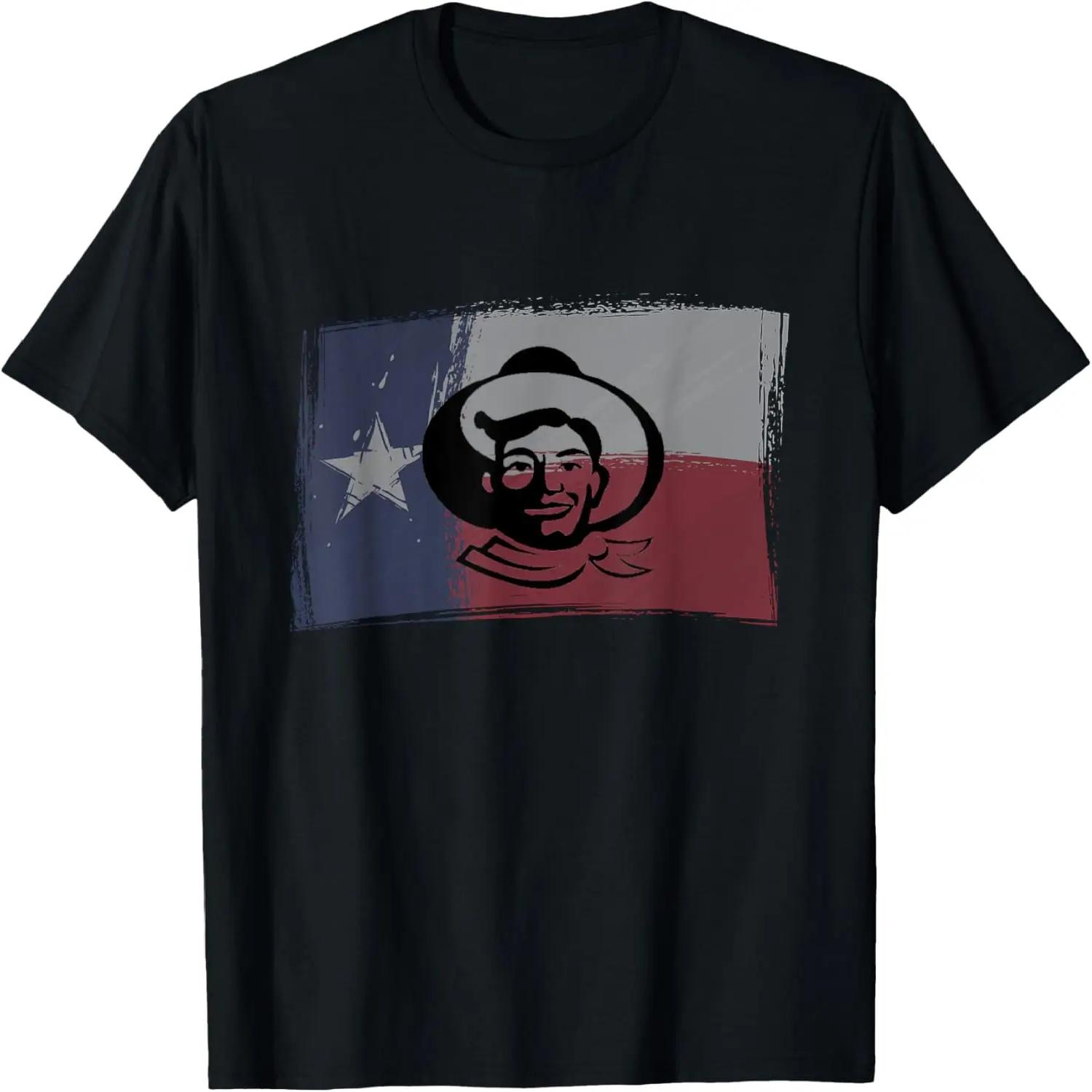 Howdy Folks State Fair Texas Cowboy Texas Flag T-Shirt S