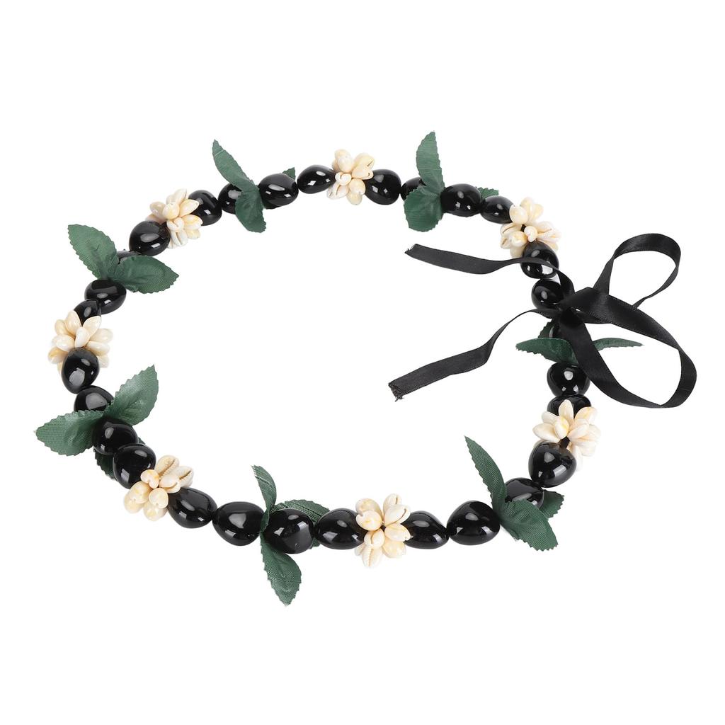 Kukui Nöt Lei Halsband Elegant Modernt Handgjort Studentexamen   Kukui Nöt Lei Halsband för Studentexamen   Fest