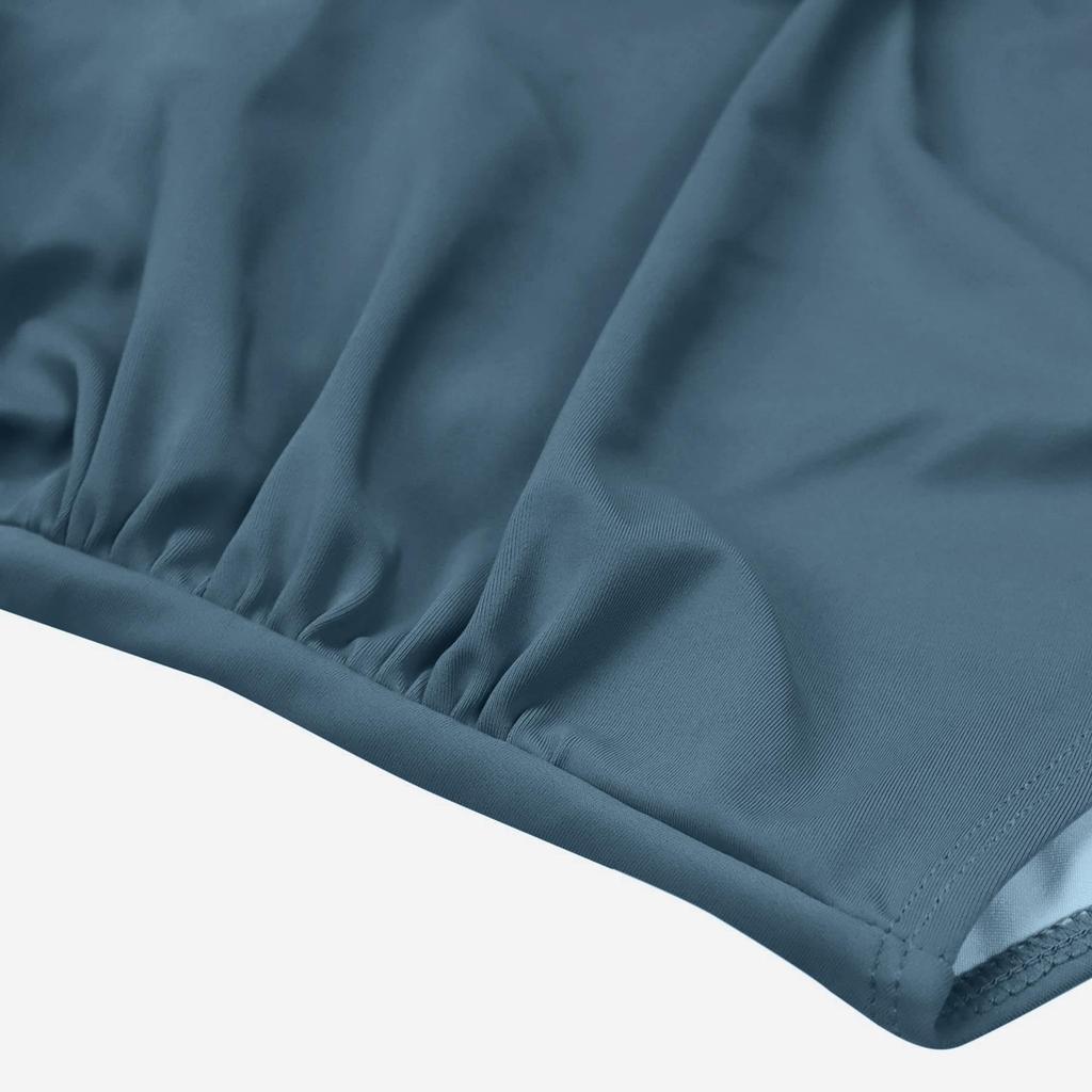 Kadın Tek Parça Mayolar Karın Kontrol Kesim Yüksek Belli Mayo Wrap Geri Kravat 1 Parça Mayo